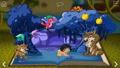 Tangkapan skrin StoryToys Jungle Book