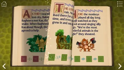 Tangkapan skrin StoryToys Jungle Book