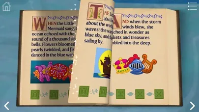 Скриншоты StoryToys Little Mermaid