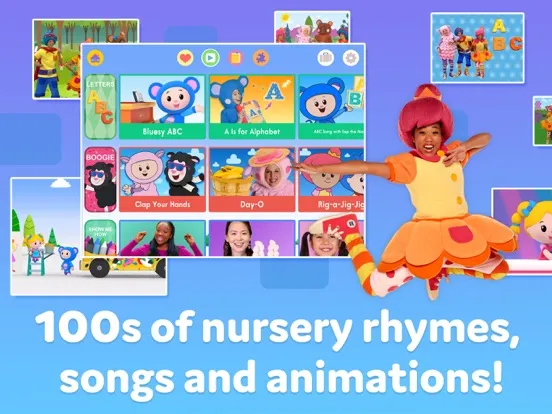 Capturas de pantalla de Mother Goose Club Rhymes iPad 