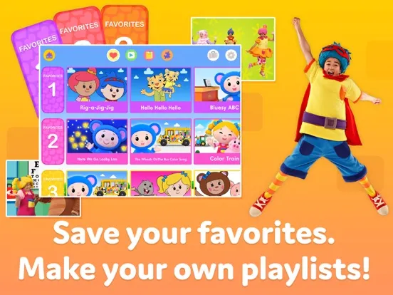 Capturas de pantalla de Mother Goose Club Rhymes iPad 