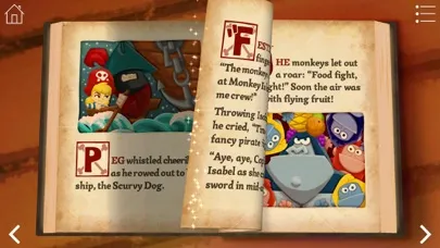 Captures d'écran de StoryToys Pirate Princess