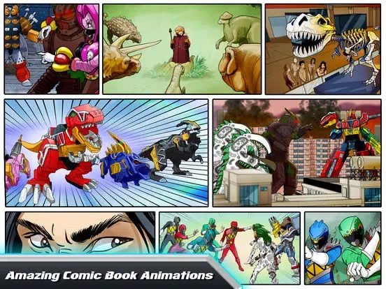 صور Power Rangers Dino Charge iPad 