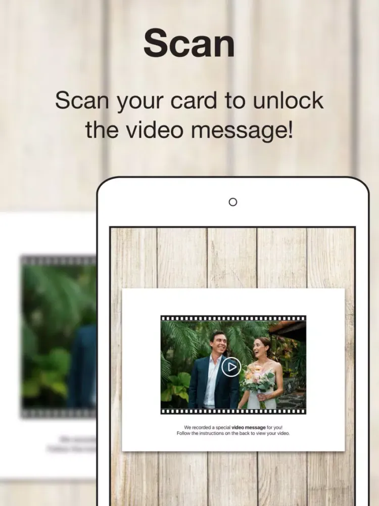 Tangkapan layar Mahalo Cards iPad 