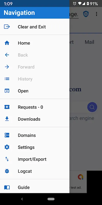 Privacy Browser Free应用截图