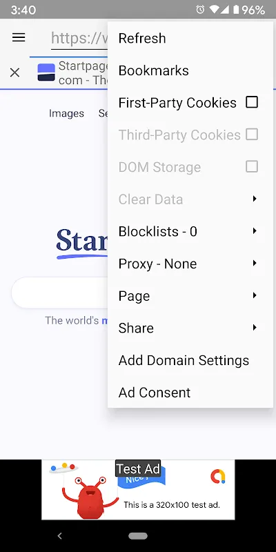 Privacy Browser Free应用截图