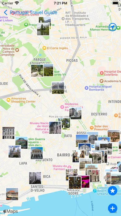 Portugal Tourist Attractions 스크린샷