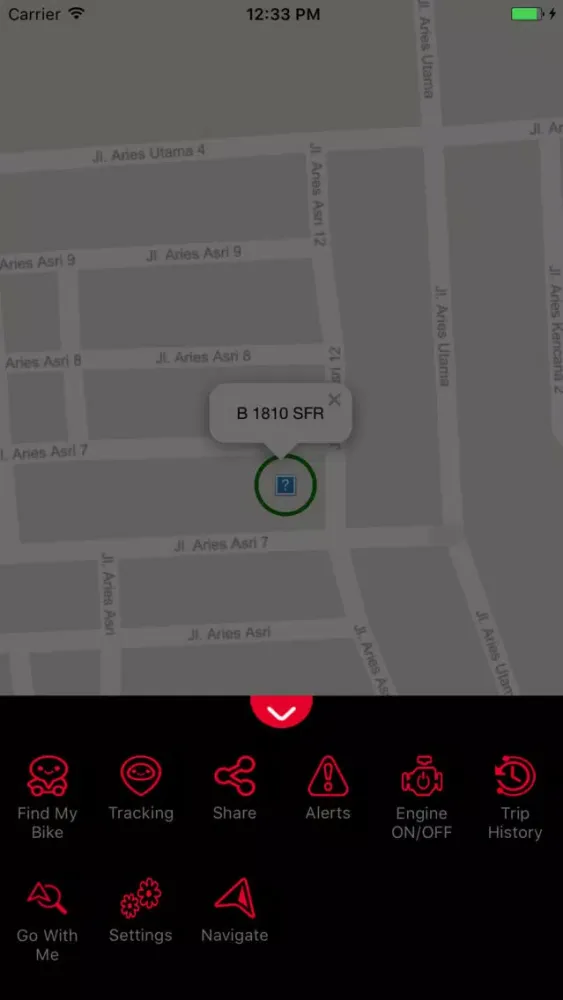 ภาพหน้าจอของ SobatGPS