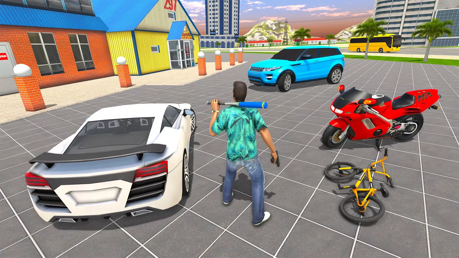 Indian Bikes 3d games Screenshots