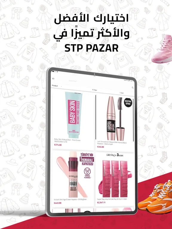 Screenshot di STP Pazar iPad 
