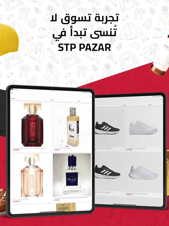 Screenshot di STP Pazar iPad 