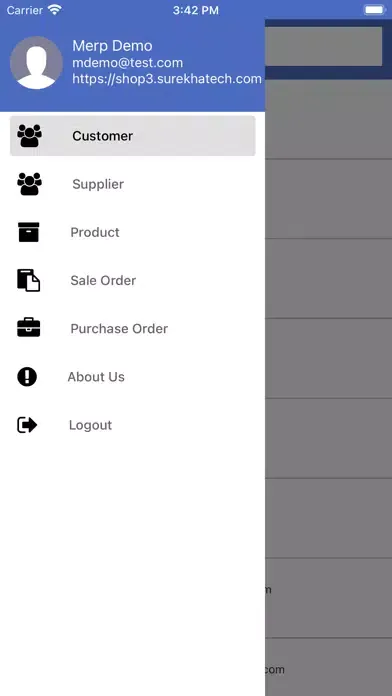 mERP - Order Manager For Odoo Screenshots