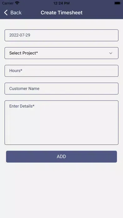 Capturas de pantalla de Ontime - Odoo Timesheet