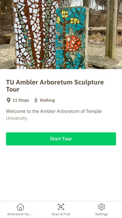 ภาพหน้าจอของ Temple Ambler Arboretum