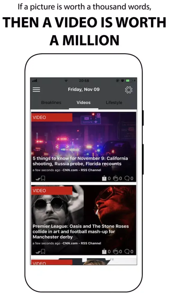 NewsApp - Local Breaking News Screenshots