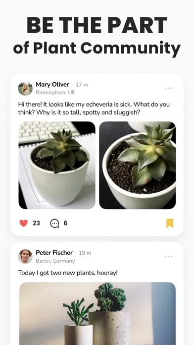 Capturas de pantalla de Plant Identifier - PlantMe