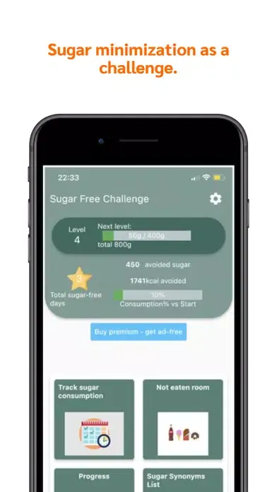 Sugar Free Challenge Screenshots