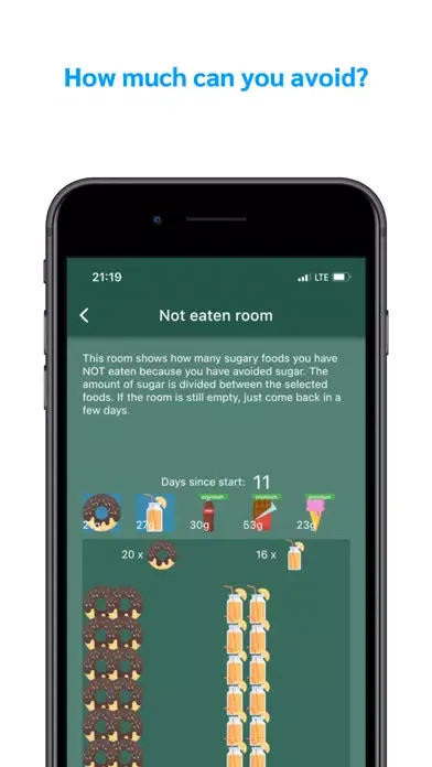Sugar Free Challenge Screenshots