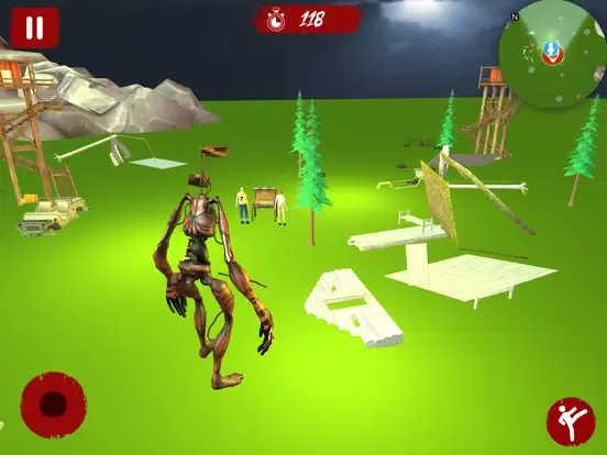 Tangkapan skrin Scary Pipe Head Horror Games iPad 