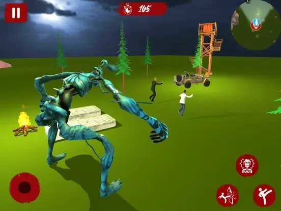 Tangkapan skrin Scary Pipe Head Horror Games iPad 