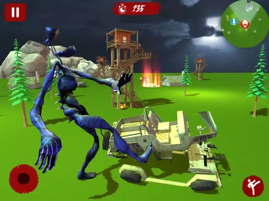 Tangkapan skrin Scary Pipe Head Horror Games iPad 