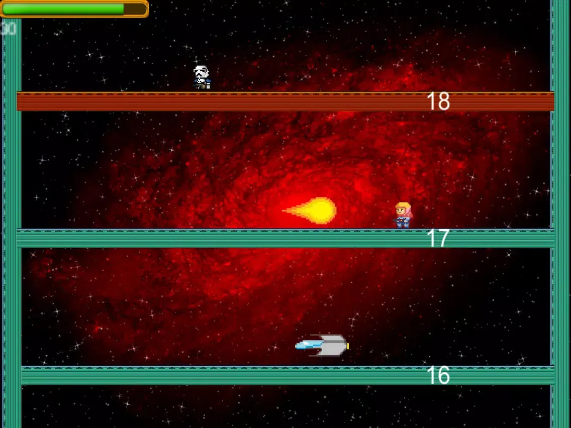تصاویر Space Jumper لعبة مغامرات ممتعة و شيقة iPad 