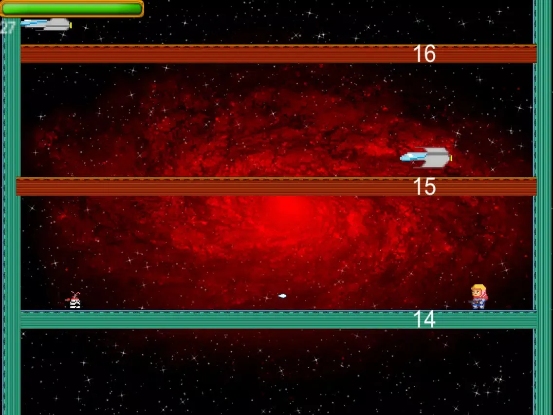 تصاویر Space Jumper لعبة مغامرات ممتعة و شيقة iPad 