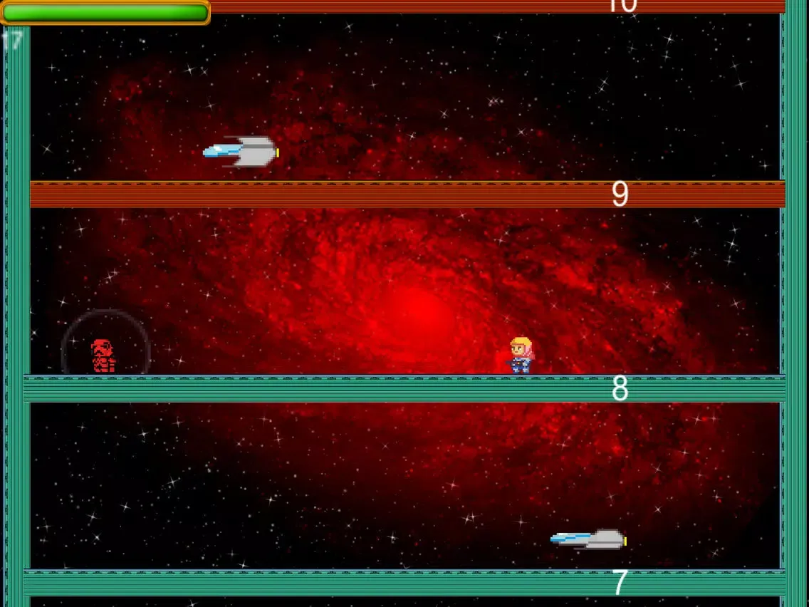 تصاویر Space Jumper لعبة مغامرات ممتعة و شيقة iPad 