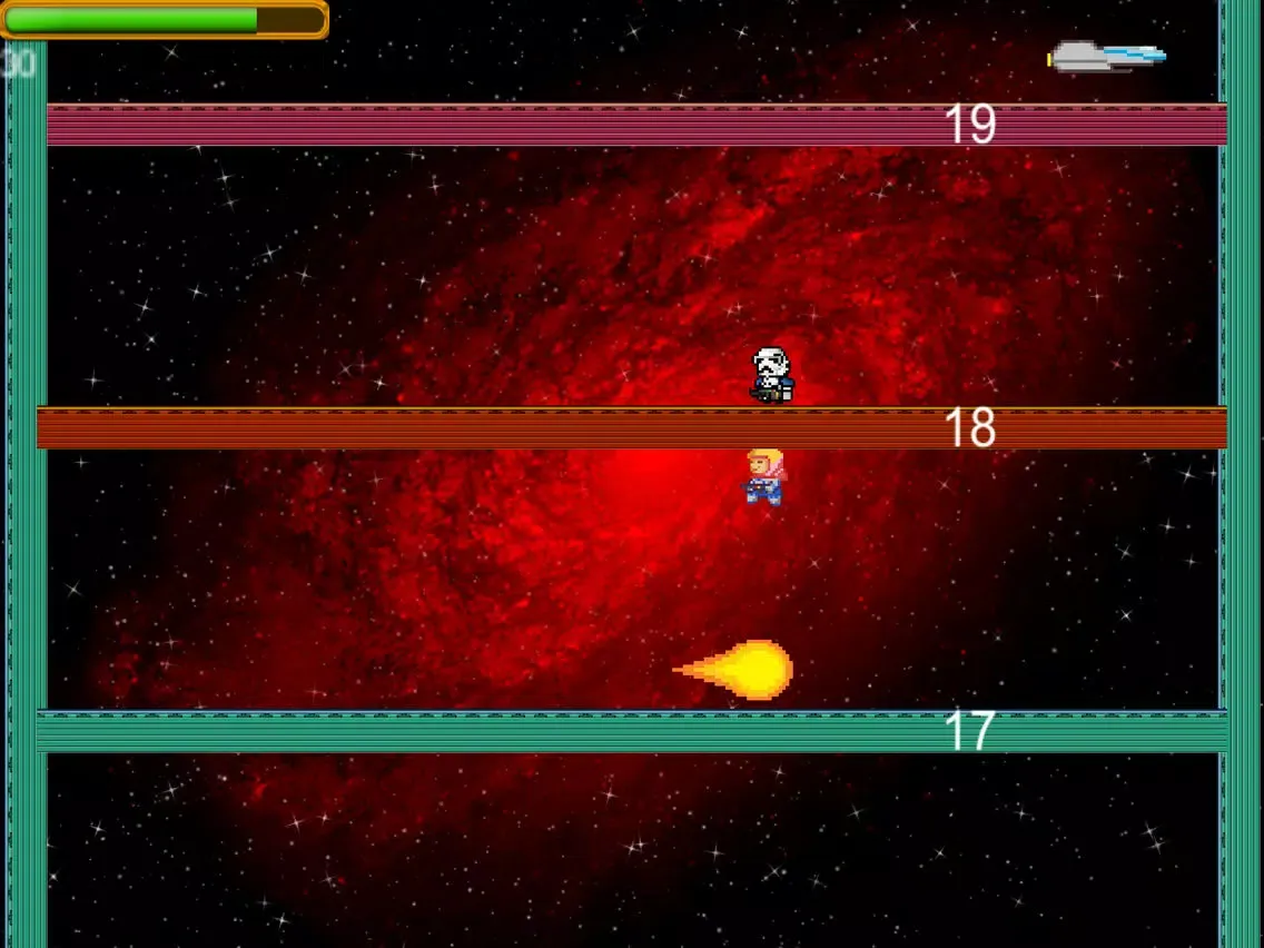 تصاویر Space Jumper لعبة مغامرات ممتعة و شيقة iPad 