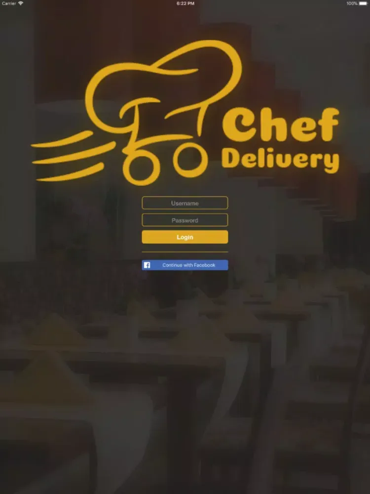 Скриншоты Chef Delivery Admin iPad 