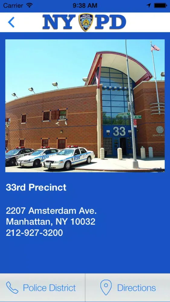 NYPD Precincts Screenshots