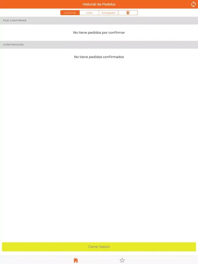 Tangkapan skrin Mr.Pedidos Mensajero iPad 