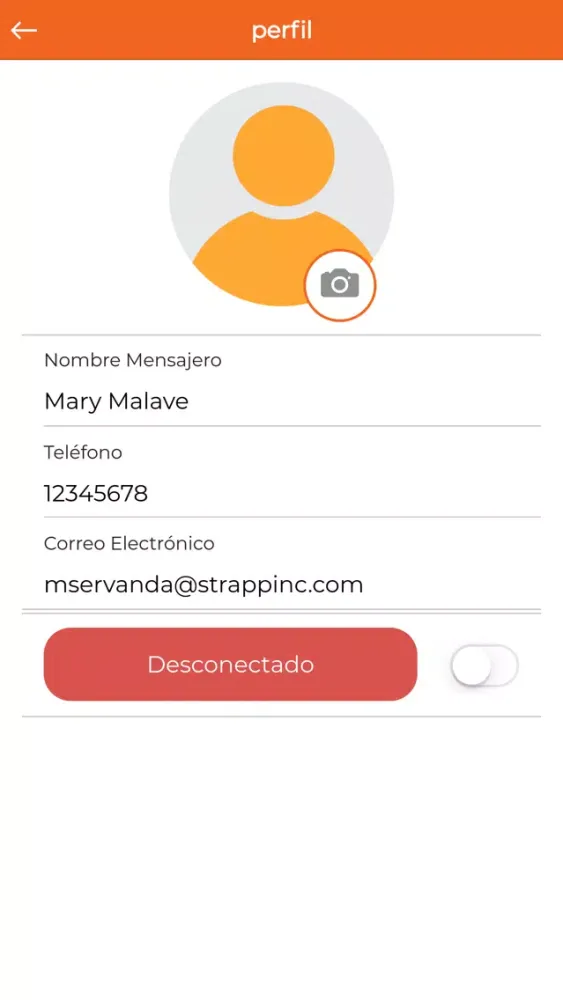 Tangkapan skrin Mr.Pedidos Mensajero