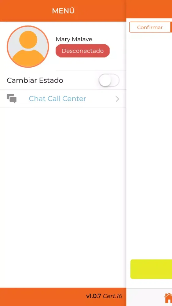 Tangkapan skrin Mr.Pedidos Mensajero