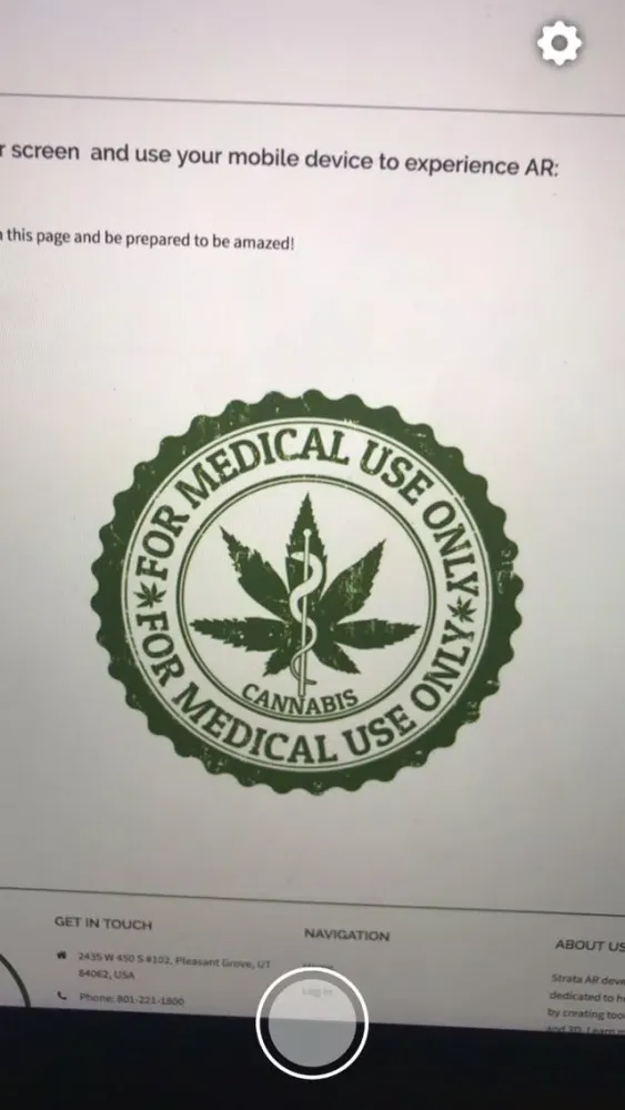 Cannabis AR應用截圖