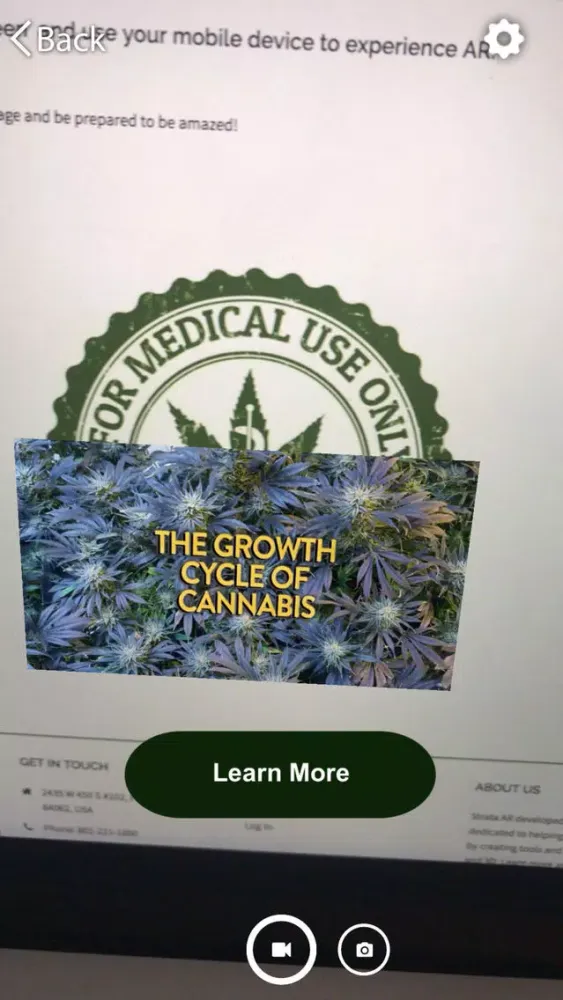 Cannabis AR應用截圖