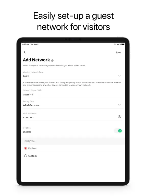 Zrzuty ekranu STRATA Hub iPad 