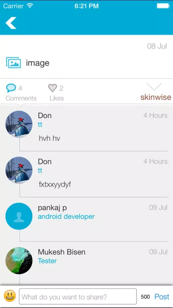 Скриншоты Skinwise
