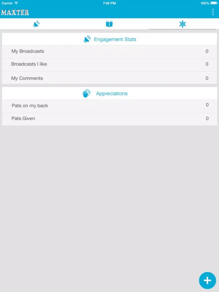 Maxter iPad  Screenshots