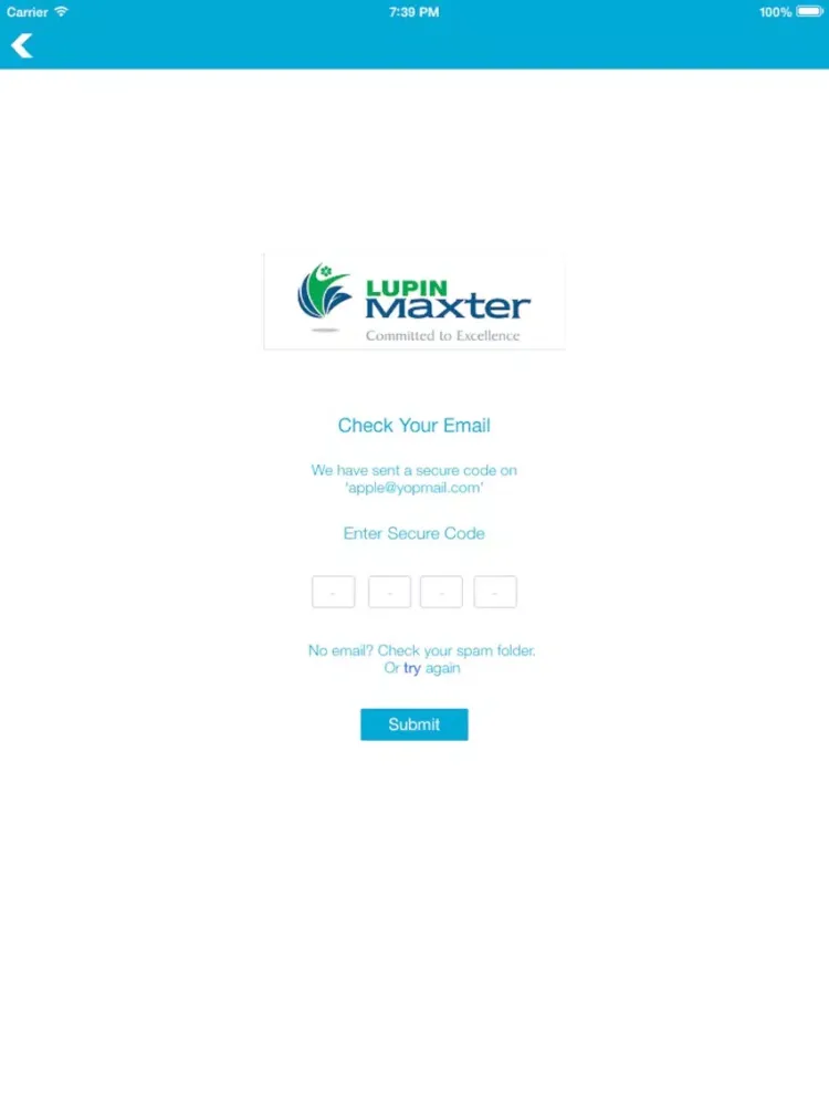 Maxter iPad  Screenshots