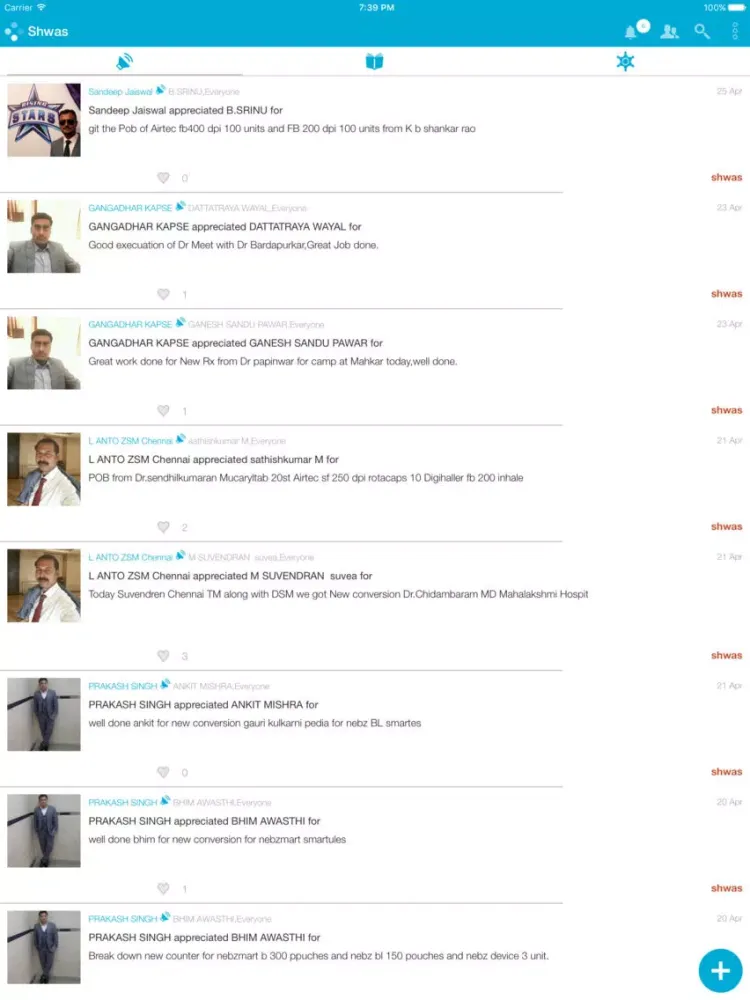 PPP Podium iPad  Ekran Görüntüleri