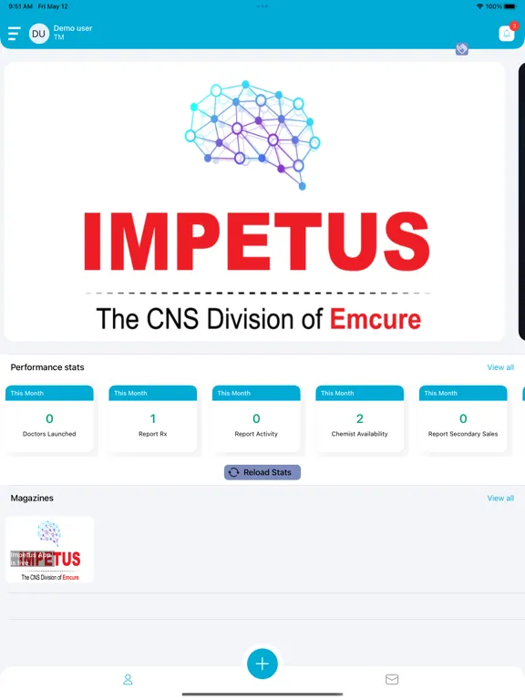 Captures d'écran de Impetus App iPad 