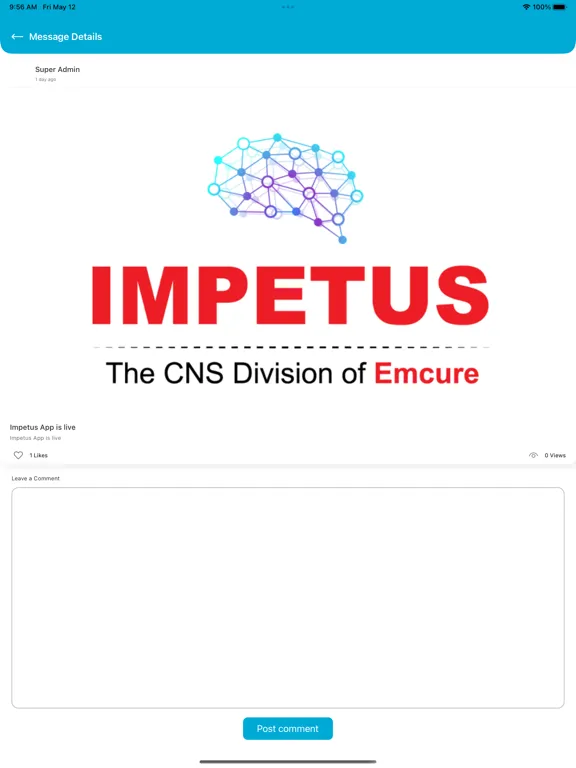 Captures d'écran de Impetus App iPad 