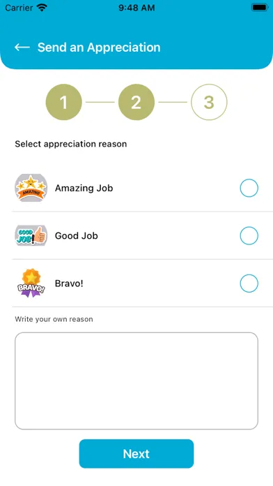Captures d'écran de Impetus App