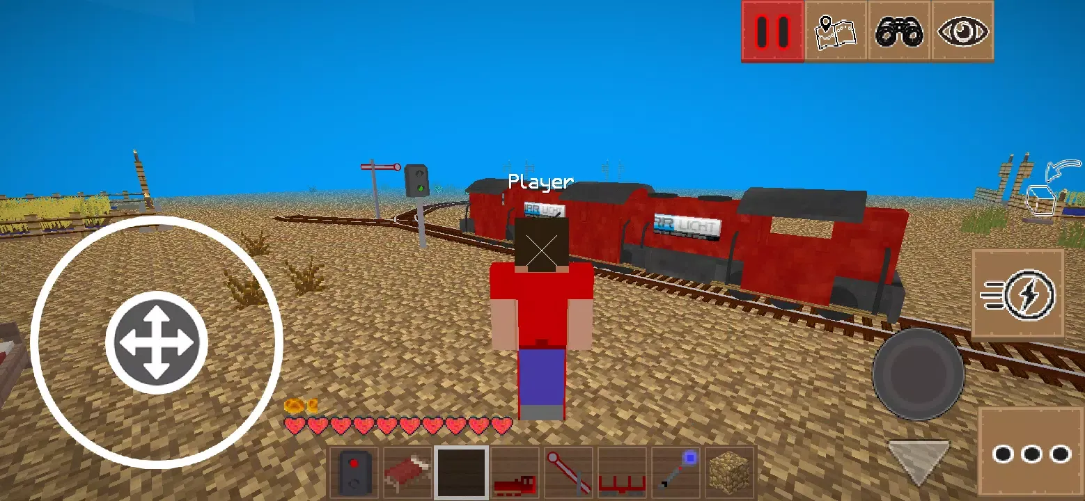 Ảnh chụp màn hình của My Craft Locomotive Train