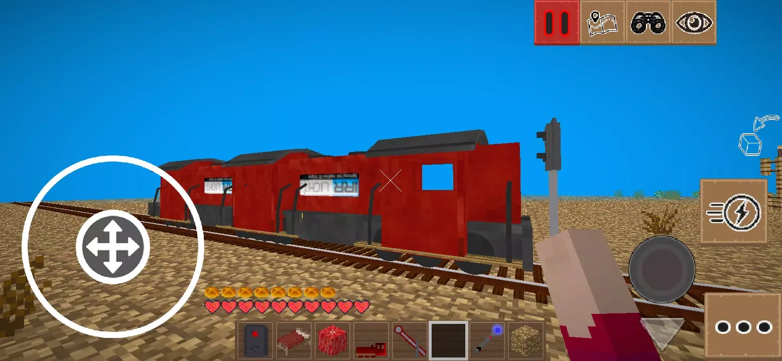 Ảnh chụp màn hình của My Craft Locomotive Train