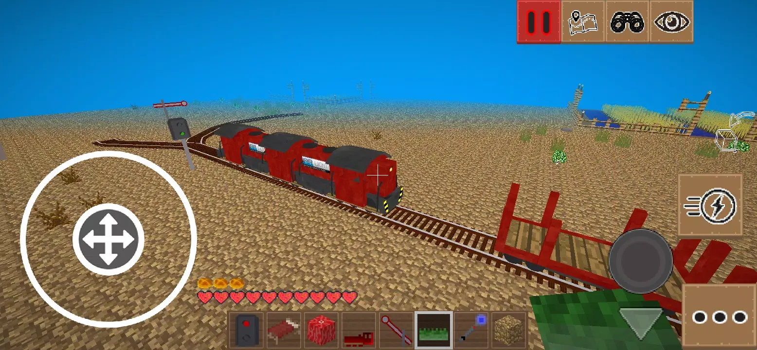 Ảnh chụp màn hình của My Craft Locomotive Train