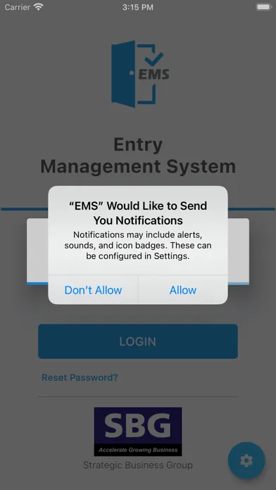 Entry Management System (EMS) স্ক্রিনশট