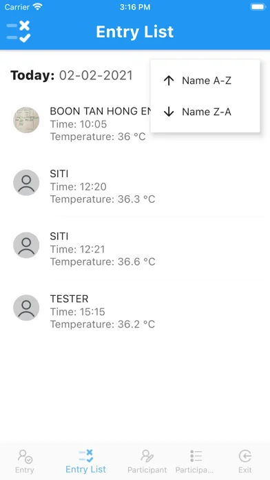 Entry Management System (EMS) স্ক্রিনশট