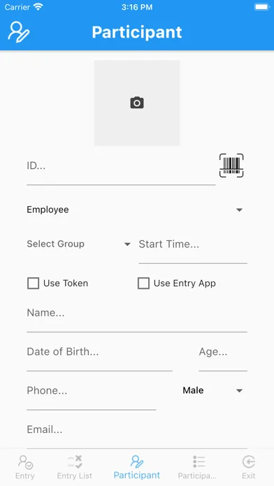 Entry Management System (EMS) স্ক্রিনশট